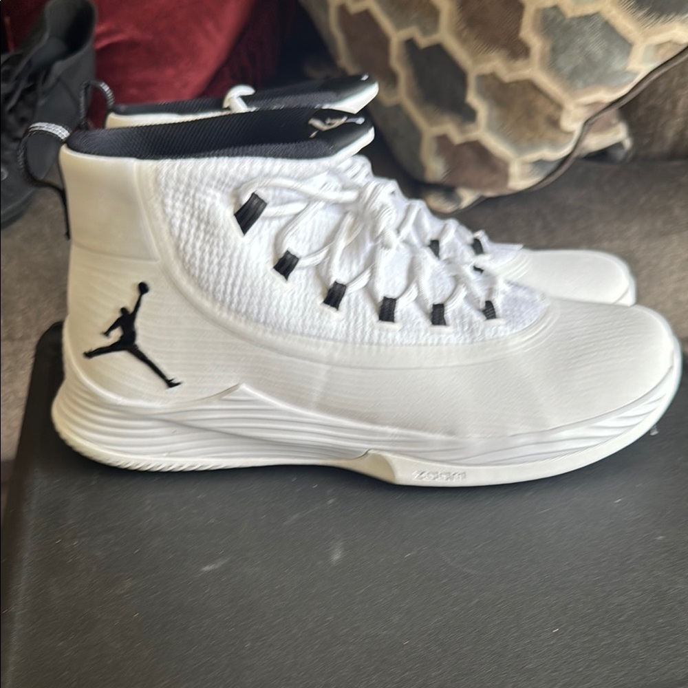 Nike White and Black Athletic Shoes